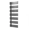 Towelrads Cobham Designer Towel Radiator 1800 x 500mm Black 2422BTU -Towel Radiators Sales Store 924RY P