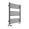 Terma Fiona Towel Rail 660 x 500mm Sparkling Grey 985BTU -Towel Radiators Sales Store 938RH P