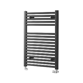 Towelrads Pisa Premium Towel Radiator 800 x 600mm Black 1539BTU 6 Towelrads Pisa Premium Towel Radiator 800 x 600mm Black 1539BTU - Image 4