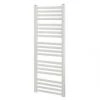 Blyss Angled Bar Towel Radiator 1200 x 500mm White 1777BTU -Towel Radiators Sales Store 9706V P