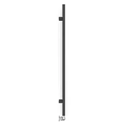 Terma Easy Heated Towel Rail 1280 x 200mm Black 856BTU -Towel Radiators Sales Store 971RH A3