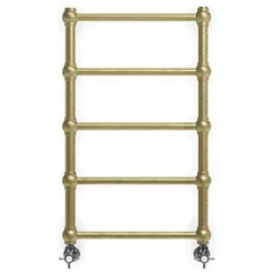 Terma Retro Designer Towel Rail 800 x 504mm Brass 501BTU