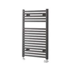 Towelrads Pisa Premium Towel Radiator 800 x 500mm Anthracite 1307BTU -Towel Radiators Sales Store 989RY A3